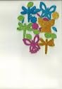 Glitter Butterflies & Dragonflies Foam Stickers