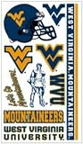 West Virginia Mountaineers Temporary Tattoos