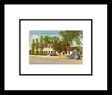 Train Depot, Tucson, Arizona Places Framed Art Poster Print, 19x17