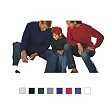 Jerzees - Youth Long-Sleeve Heavyweight Blend T-Shirt (29BL)