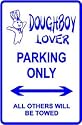 DOUGHBOY LOVER PARKING bake street sign