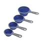 Chef'n SleekStor 4-Piece Collapsible Measuring Cup Set, Huckleberry