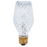 Globe 5495001 Crystalina 50-Watt MB19 Halogen Bulb, Clear, 3-Pack