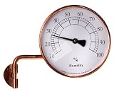 Conant Custom Brass Model H-6C Vermont Copper Dial Hygrometer