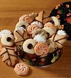Autumn Swirls Butter Cookies
