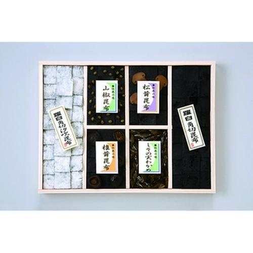 广川昆布 万味豊秀塩昆布?佃煮诘合せ(罗臼昆