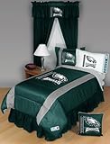 Philadelphia Eagles NFL "Side Line Collection" Queen Bed Complete Set