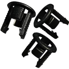 20 LED Montageringe Plasik schwarz f�r 5mm LEDs