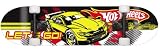 Hot Wheels Kinder Skateboard "Hot Rod", 79x20 cm
