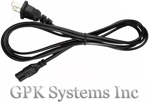 2 Prong 12 feet Wall Cord Cable Plug for Sony Ps2 Playstation Ps3 Slim Ver Vhs Cd DVD Disc Player Boombox,vaio Pcga-ac16v6 Ac Adapter,asus Eee Pc Toshiba Laptop Notebook,technics Panasonic Sony Jvc,bdp-bx1 Blu-ray DVD Player, Epson Cx4800 Cx5000 C120 R280 Cx7400 Cx7450 Nx400,lexmark Brother Printer, Canon Pixma Mp160 Mp210 Mp610 Printer Power Cord