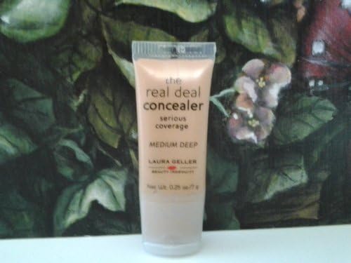 Laura Geller The Real Deal Concealer Serious Coverage MEDIUM DEEP .25 oz (Travel Size) NEW!