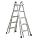 Werner MT-17 300-Pound Duty Rating Telescoping Multi-Ladder, 17-Foot