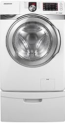 Samsung : WF419AAW 4.3 cu. ft. Front Load Washer - White Chrome