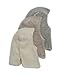 LANACare Baby Winter Hat, Merino Wool Balaclava for Kids, Soft Sand, 62