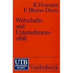 Wirtschafts- und Unternehmensethik.
