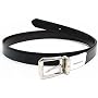 Giorgio Armani Adjustable Leather Black/Brown Reversible Men's Belt