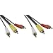 InLine Cinch Kabel, Audio/Video 3x Cinch St/St 3m