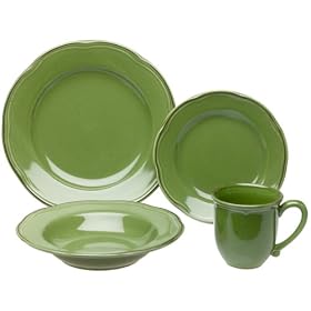 Sabatier Cannes 16 Piece Dinnerware Set, Service for 4