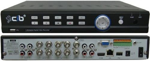 CIB Security J960H08N1000G7656 Security Surveillance DVR System Kit (Black)