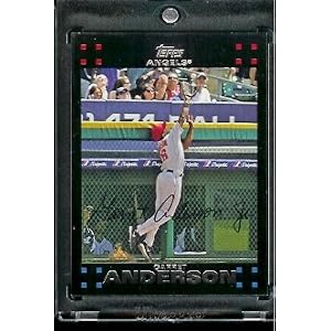 Buy 2007 Topps Red Back Garrett Anderson Los Angeles Angels #580 Baseball Card