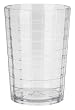 Zak Designs Disco Clear 16-Ounce Double Old Fashioned, Set of 4