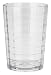 Zak Designs Disco Clear 16-Ounce Double Old Fashioned, Set of 4