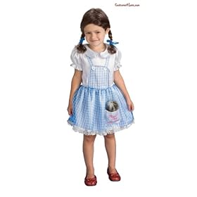 Rubies Costume Wizard of Oz Child's Deluxe Sequin Dorothy Costume, Toddler
