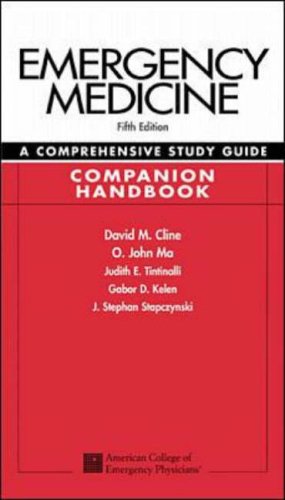 Emergency Medicine: Companion Handbook to 5r.e: A Comprehensive Study Guide (Companion Handbooks)