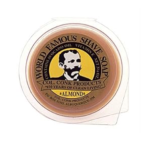 Colonel Ichabod Conk Almond Super Bar Shave Soap
