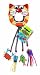 Fat Cat Catfisher Doorknob Hanger with 4 Catnip Lures