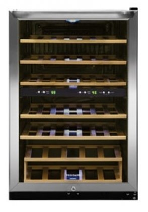 Frigidaire FFWC38F6LS 38 Bottle Two-Zone Wine Cooler - Stainless Steel