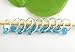 PEPPERLONELY Brand 10PC Glass Lampwork Knitting Stitch Markers 10mm