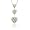 10k Yellow Gold Diamond Triple Heart Pendant (1/10 cttw, J-K Color, I2-I3 Clarity)