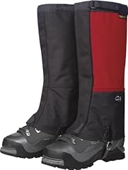 Outdoor Research Expedition Crocodiles Gaiters (Chili/Black, Large) 