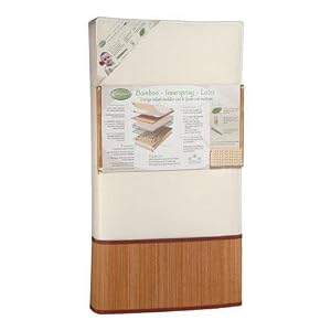 Kolcraft Contours Bamboo Innerspring Latex Crib Mattress
