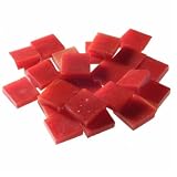 Eigenschaften Mosaikstein GmbH  / Tiffany-Glas Mosaik 10x10mm 200g Korallenrot