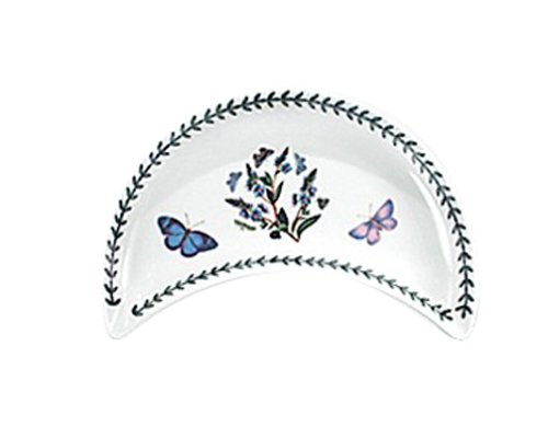 Portmeirion Botanic Garden 8-1/2-Inch Crescent Salad Dish