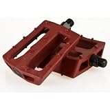 The Shadow Conspiracy Nostra Plastic BMX Bike Pedals - Red