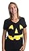 Glow in Dark Jack O' Lantern | Halloween Pumpkin Costume Ladies' V-neck T-shirt