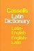 Cassell's Latin-English, English-Latin Standard Dictionary