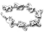 Heavy Horses Sterling Silver HORSE Link Bracelet