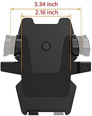 SunFly One Touch Car Mount Holder Smartphone Cradle for iPhone 6s Plus 6s 5s 5c Samsung Galaxy S7 Edge S6 S5 Note 5 4 GPS Devices