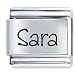 Name Sara Italian Charms Bracelet Link