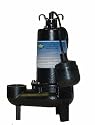 Superior Pump 93501 1/2 HP Cast Iron Sewage Pump with Tethered Float Switch