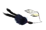 Rabbit Hair Spinnerbaits - Blue Black 1/2 oz.