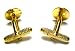 100 X Gold Tone Knurl Cufflink Backs Setting 12mm Pad Findings