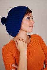 Merino Wool Knitted Pom Pom Hat