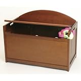 Kids Wooden Toy Box Chest - Cherry by Toy Chests