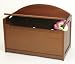Child's Wooden Toy Box Chest - Cherry