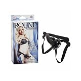 California Exotic Novelties Bound By Diamonds - 2-piece Hearts Of Love Diamond Harness, Black